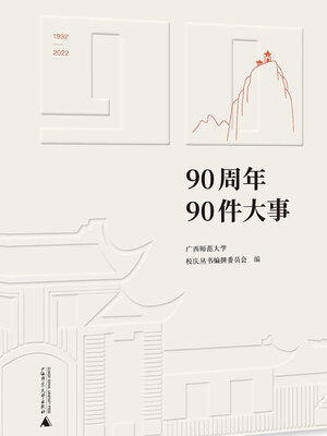 cover image of 广西师范大学90周年校庆丛书 90周年90件大事